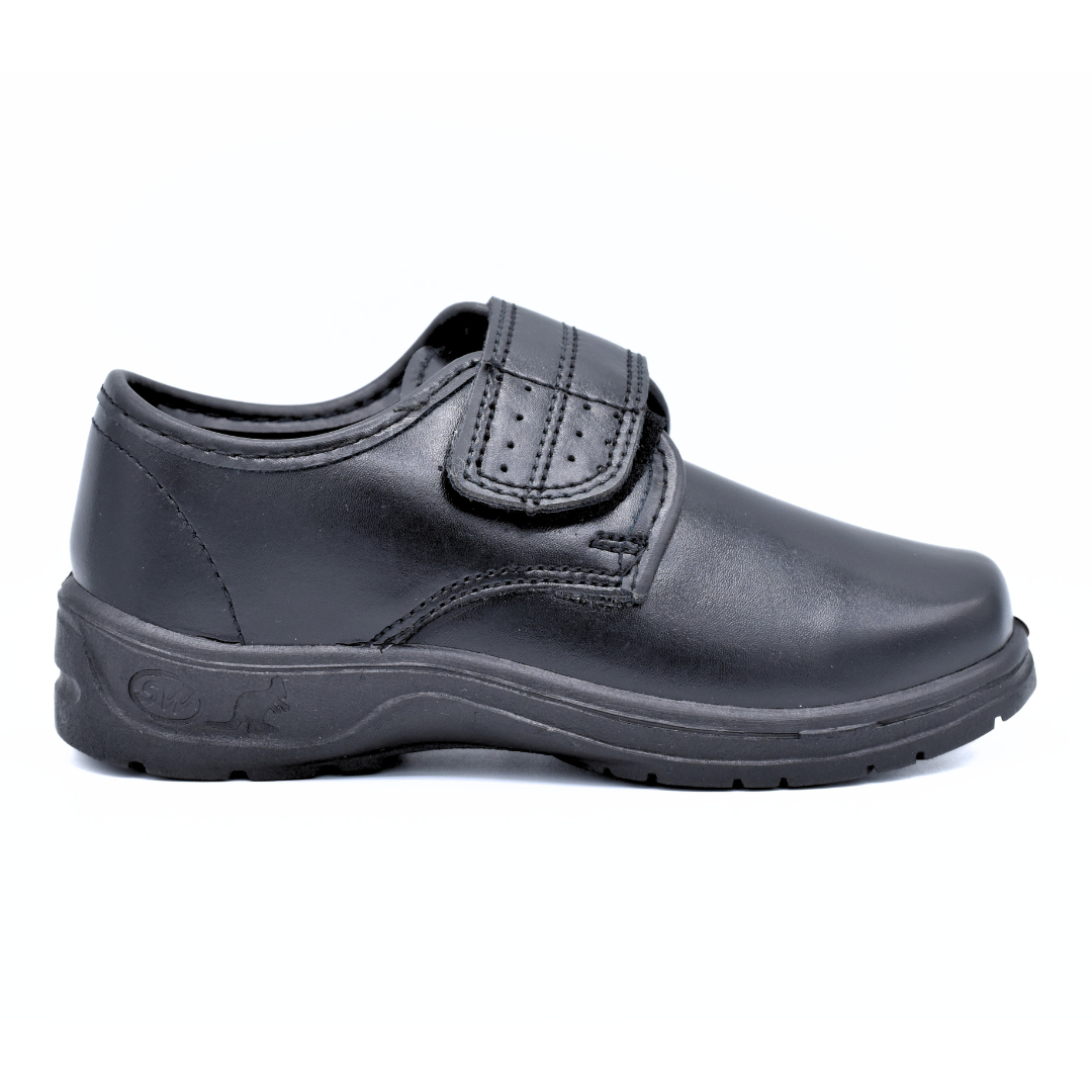 Boys Quick Strap School Shoes