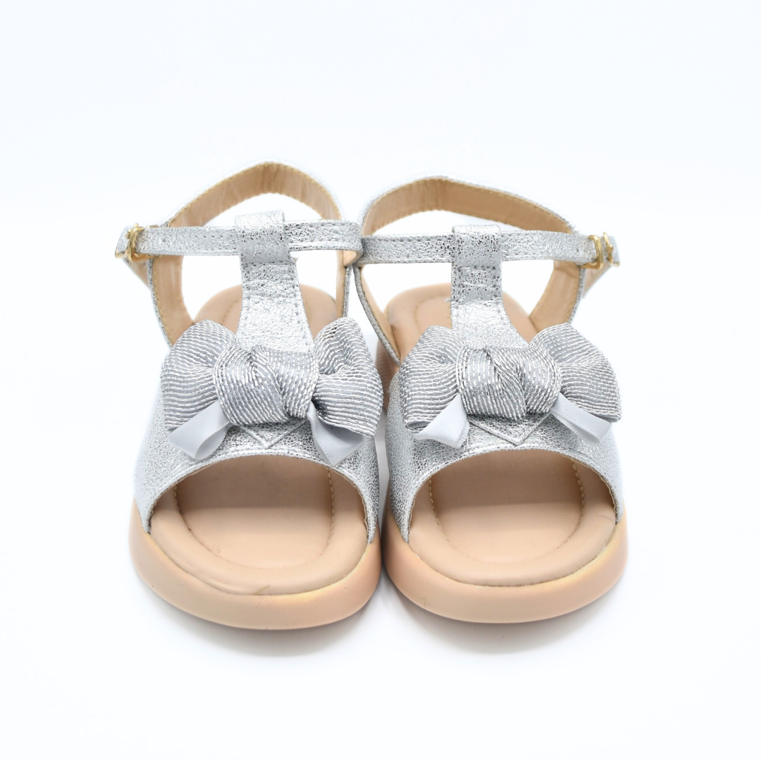 Gleaming Bow Sandals