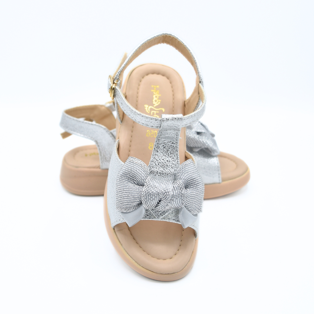 Gleaming Bow Sandals
