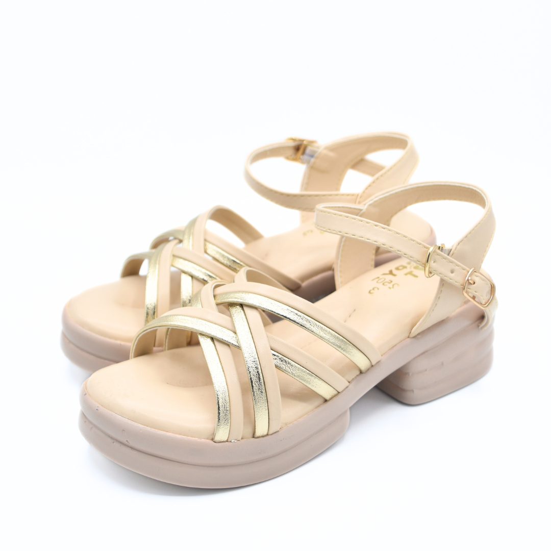 Silken Cross Sandals