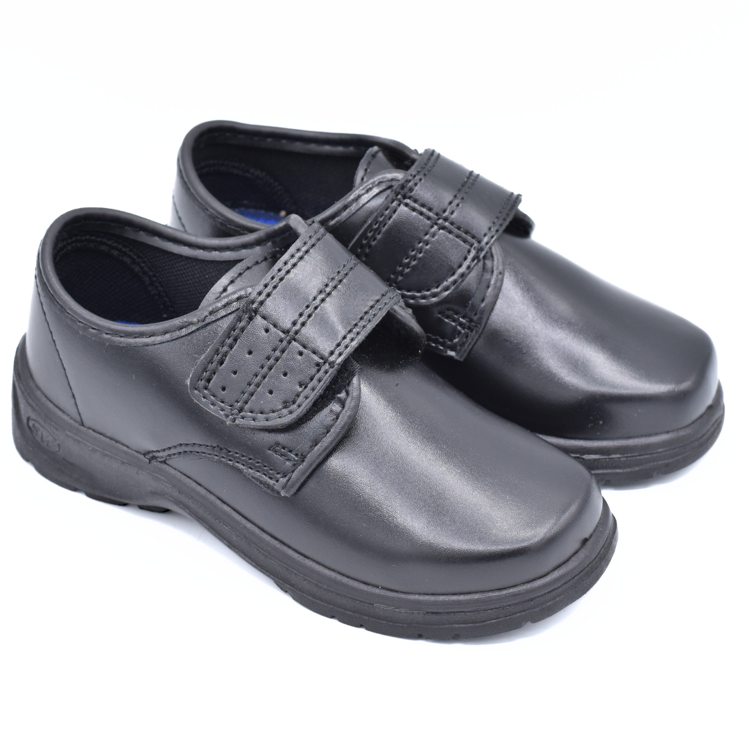 Boys Quick Strap School Shoes