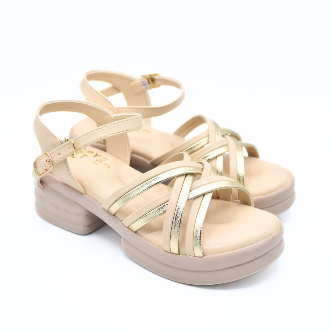 Silken Cross Sandals