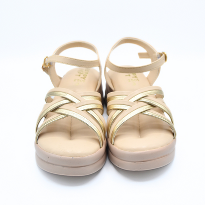 Silken Cross Sandals