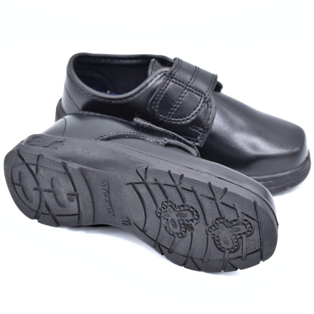 Boys Quick Strap School Shoes